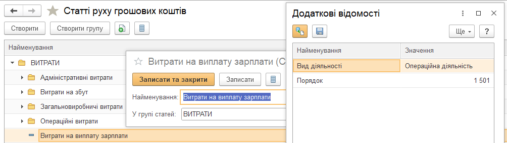 Звіт аналіз руху коштів 3